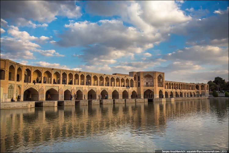Исфахан, Иран, ноябрь 2015